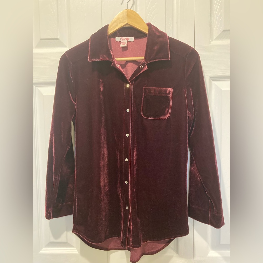 Velvet top